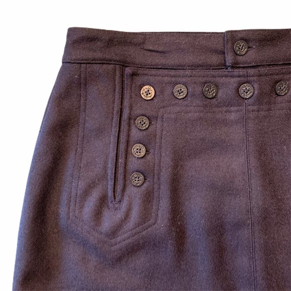 Polo Jeans Co. Nautical Navy Sailor Mini Skirt - Picture 4 of 7